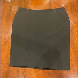 Classic Talbots Black Line Pencil Skirt Size 14p